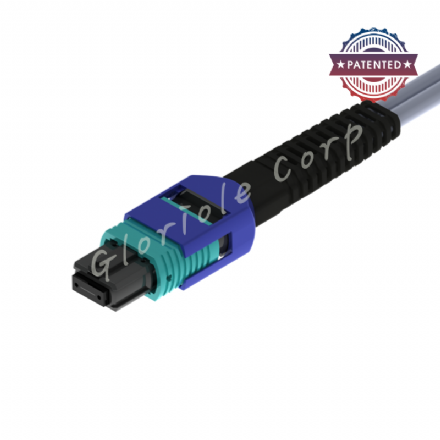 MPO Connector With Push-Pull Boot